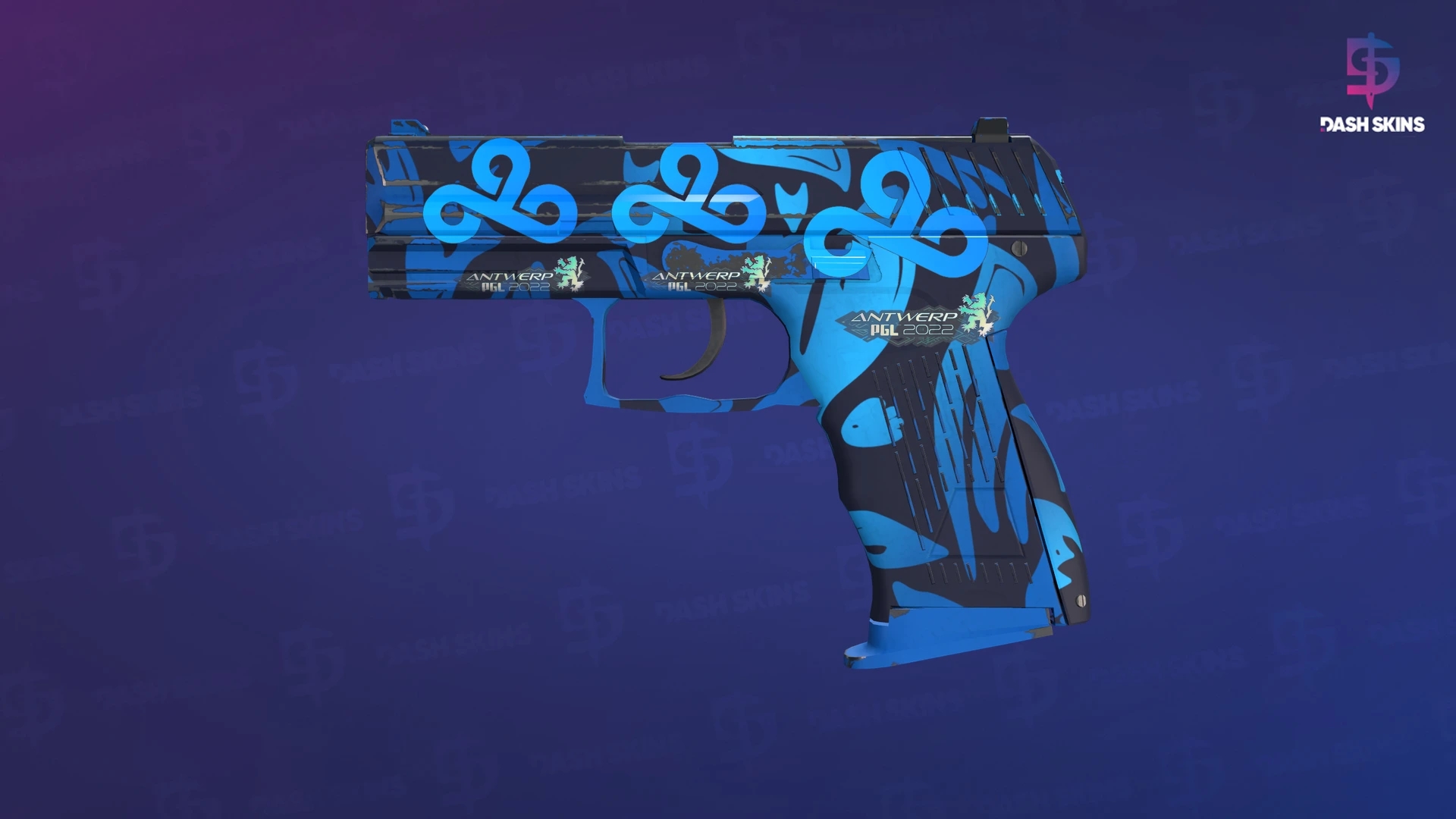 P2000 | Oceanic (Factory New) Screenshot Playside