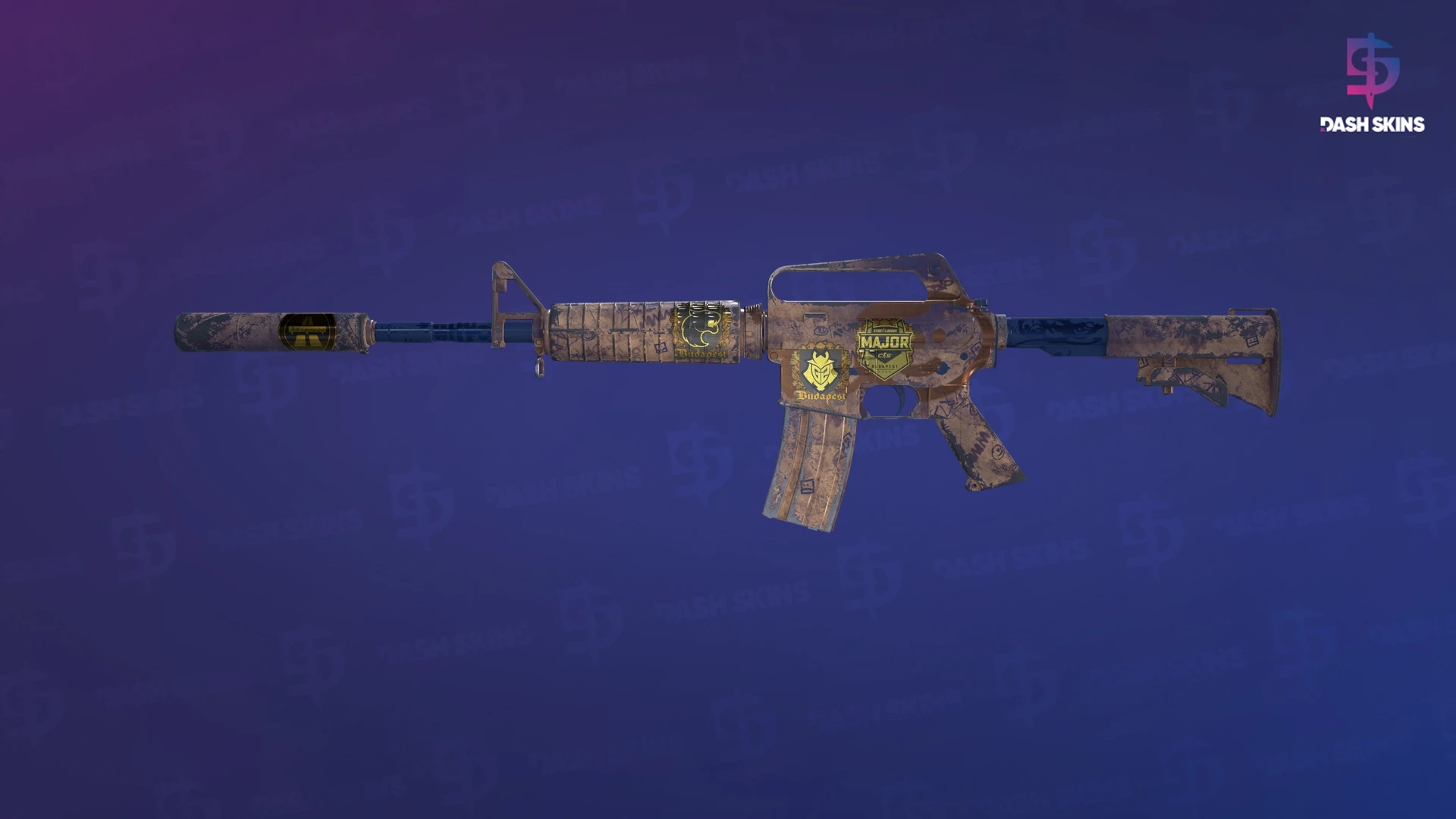 Souvenir M4A1-S | Wash me plz (Well-Worn) Screenshot Playside