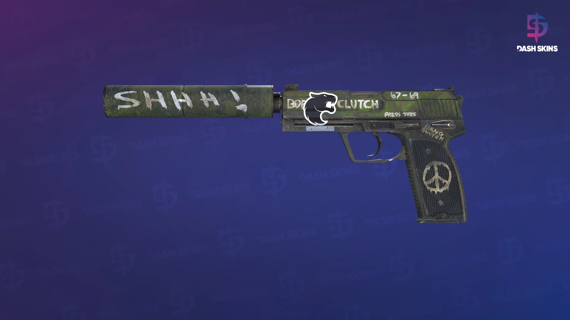 USP-S | Flashback (Minimal Wear) Screenshot Playside