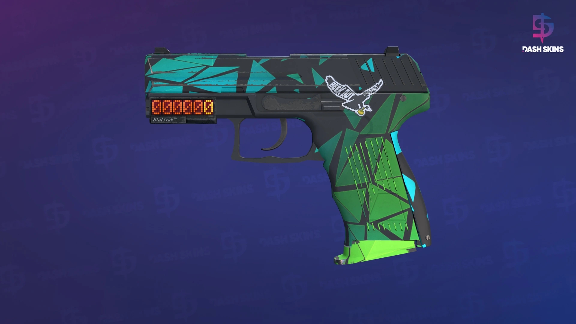 StatTrak™ P2000 | Pulse (Factory New) Screenshot Playside