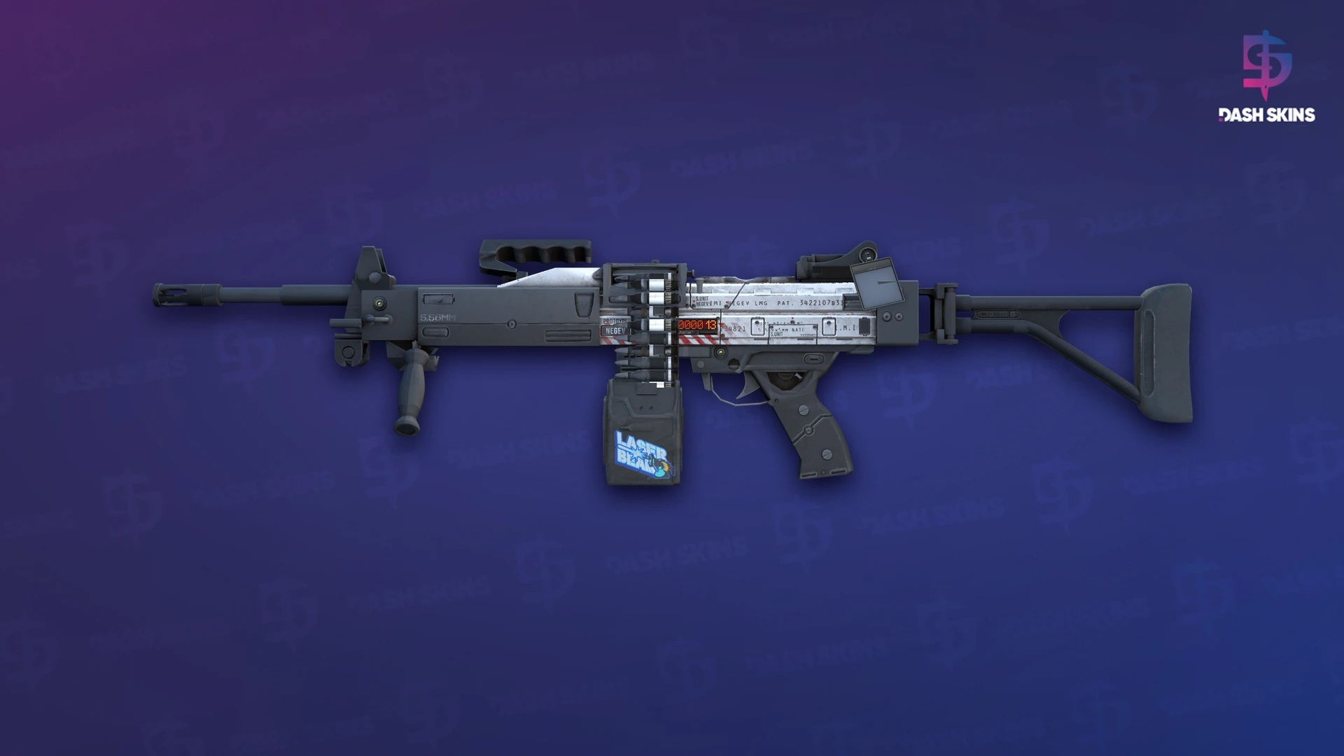 StatTrak™ Negev | Prototype (Minimal Wear) Screenshot Playside