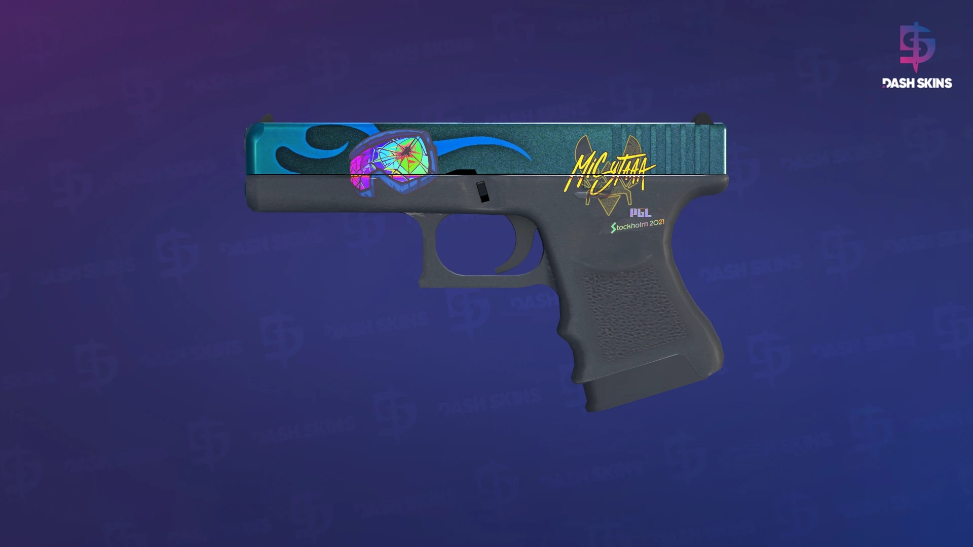 Glock-18 | Bunsen Burner (Minimal Wear) Screenshot Playside