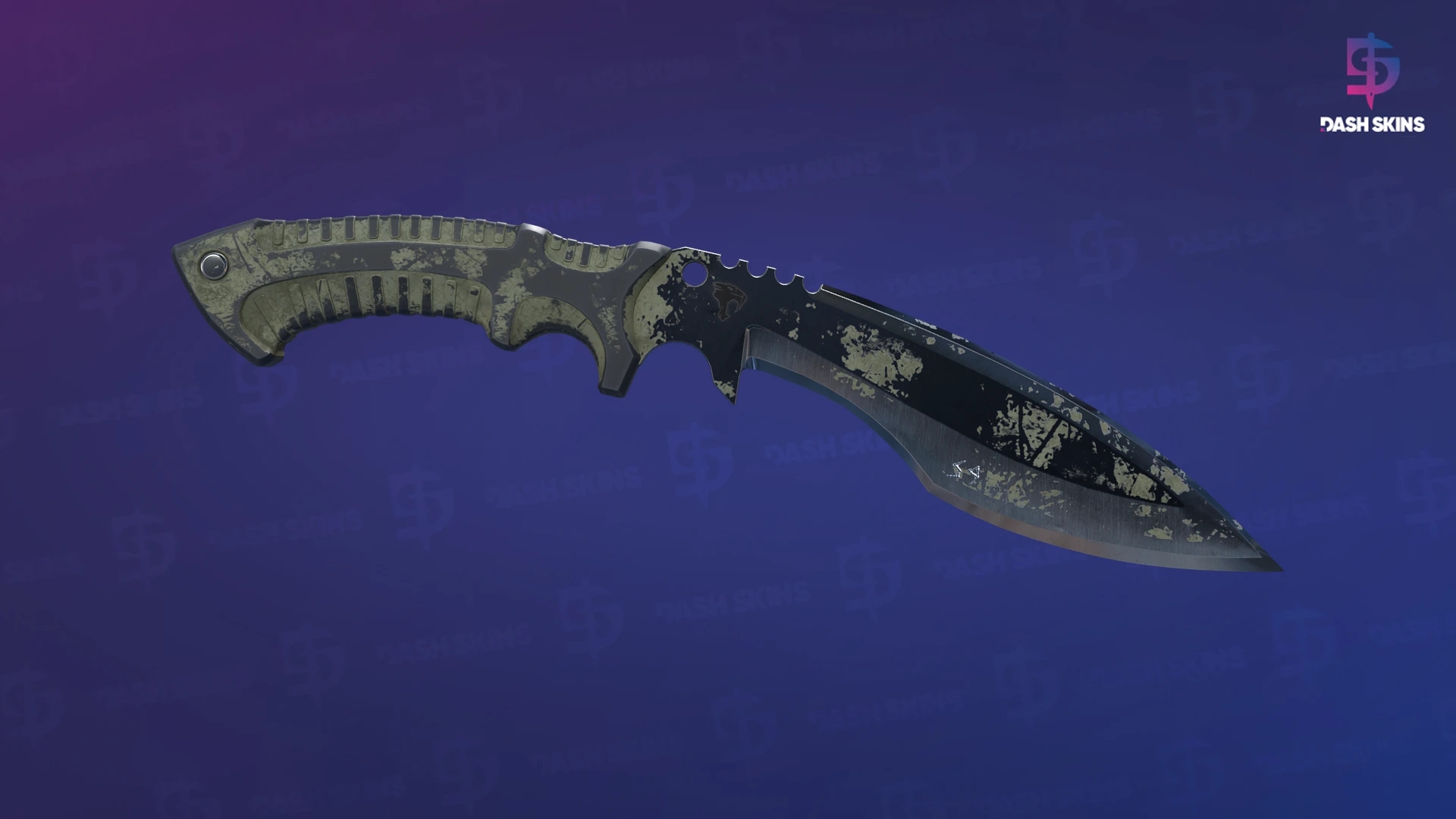 ★ StatTrak™ Kukri Knife | Safari Mesh (Battle-Scarred) Screenshot Playside