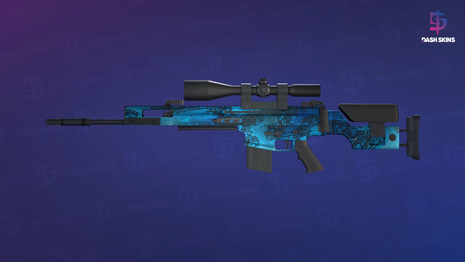 SCAR-20 | Grotto (Field-Tested) Screenshot Playside