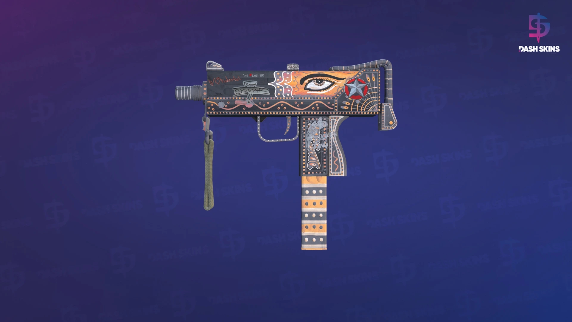 MAC-10 | Rangeen (Factory New) Screenshot Playside