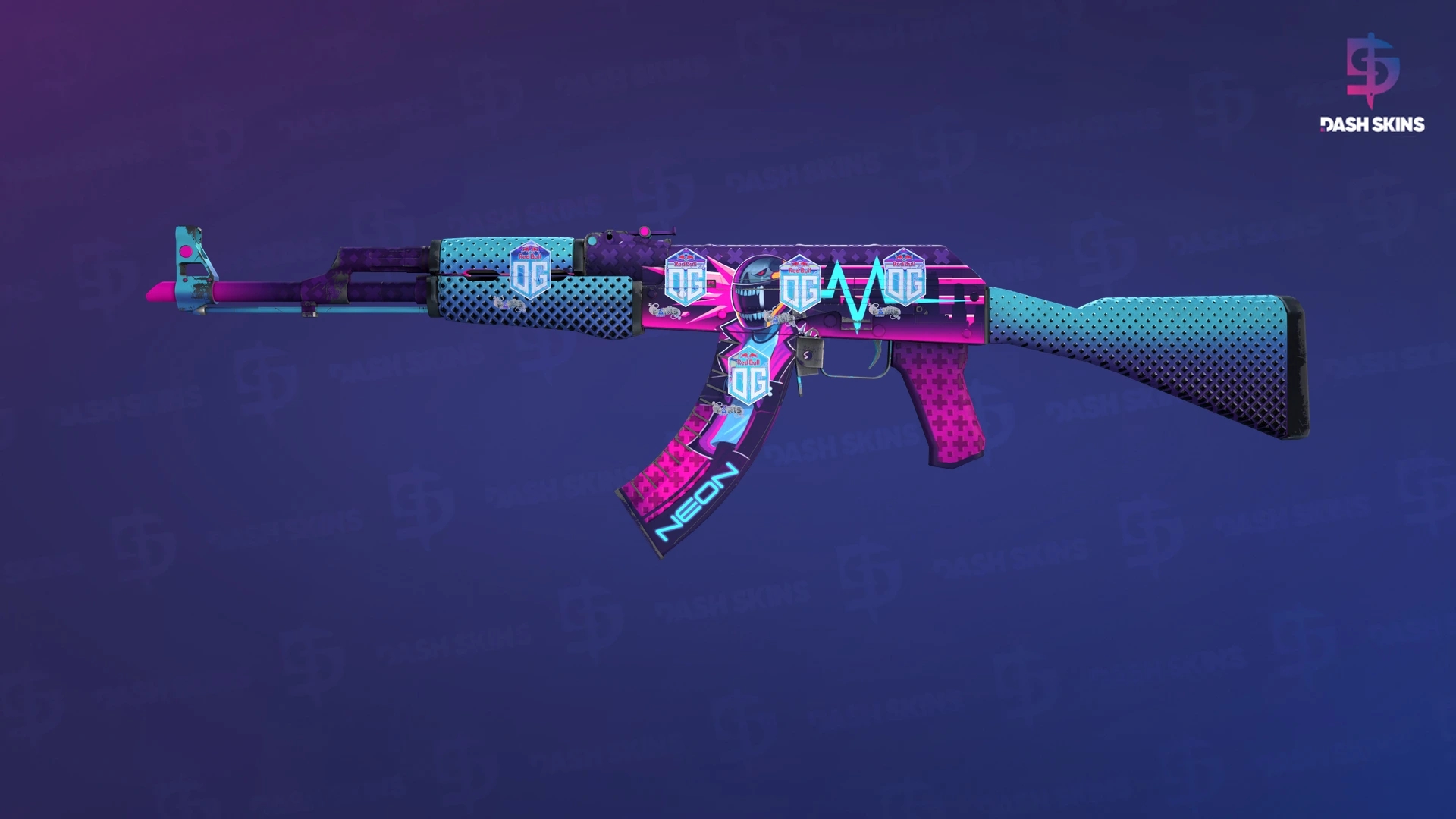 AK-47 | Neon Rider (Minimal Wear) Screenshot Playside