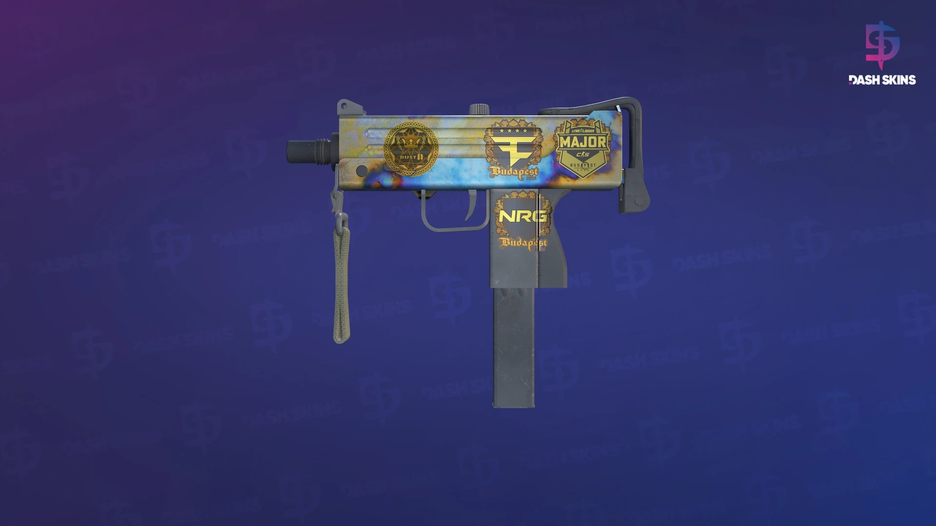 Souvenir MAC-10 | Case Hardened (Minimal Wear) Screenshot Playside