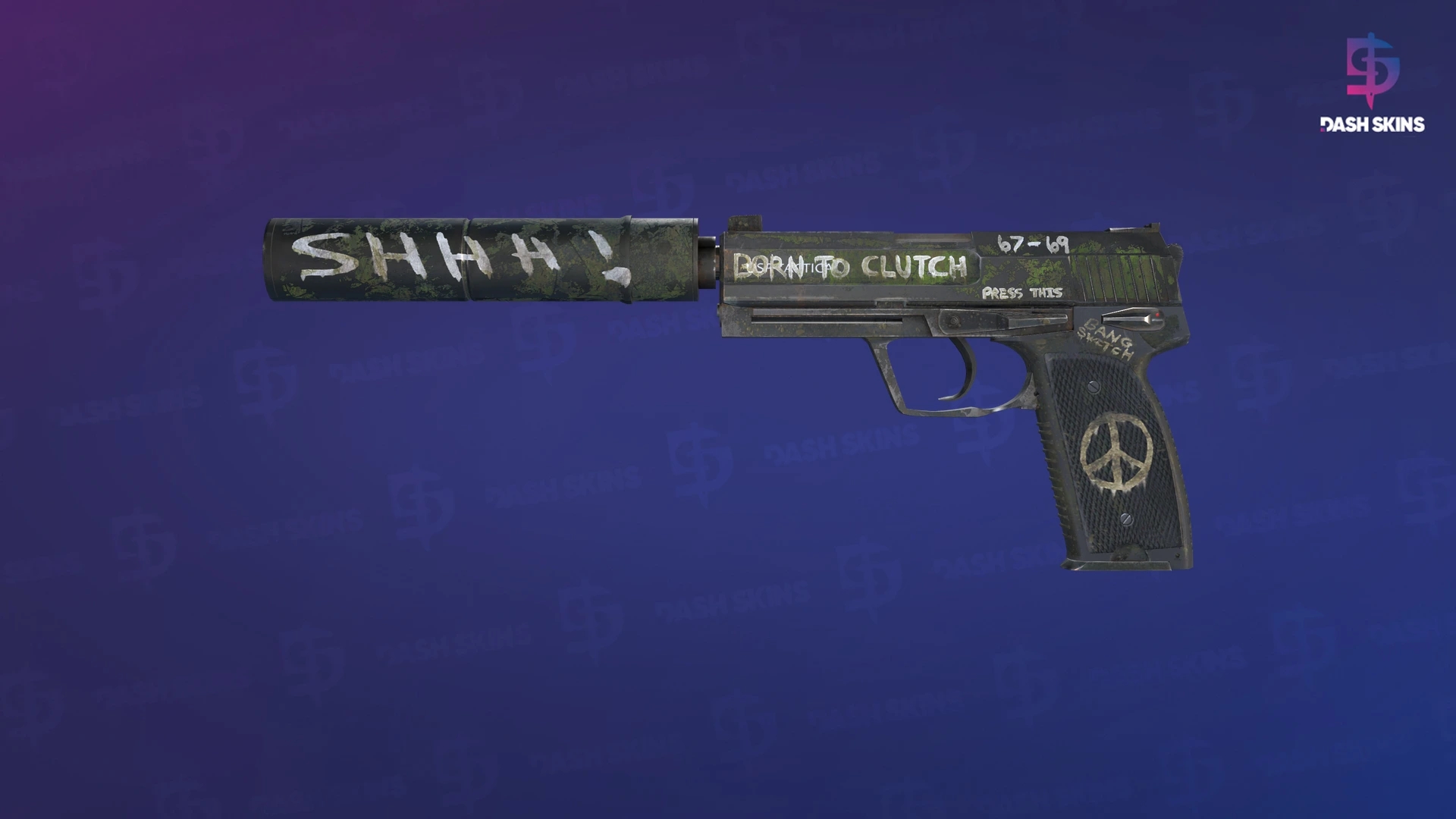 USP-S | Flashback (Battle-Scarred) Screenshot Playside