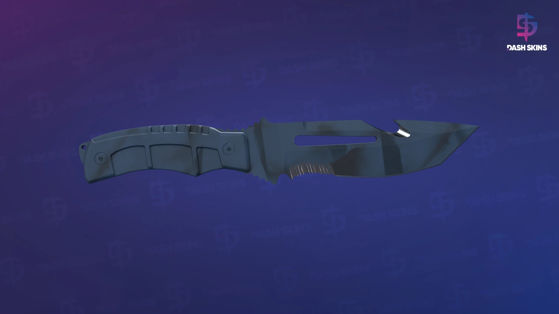★ Survival Knife | Night Stripe (Field-Tested) Screenshot Playside