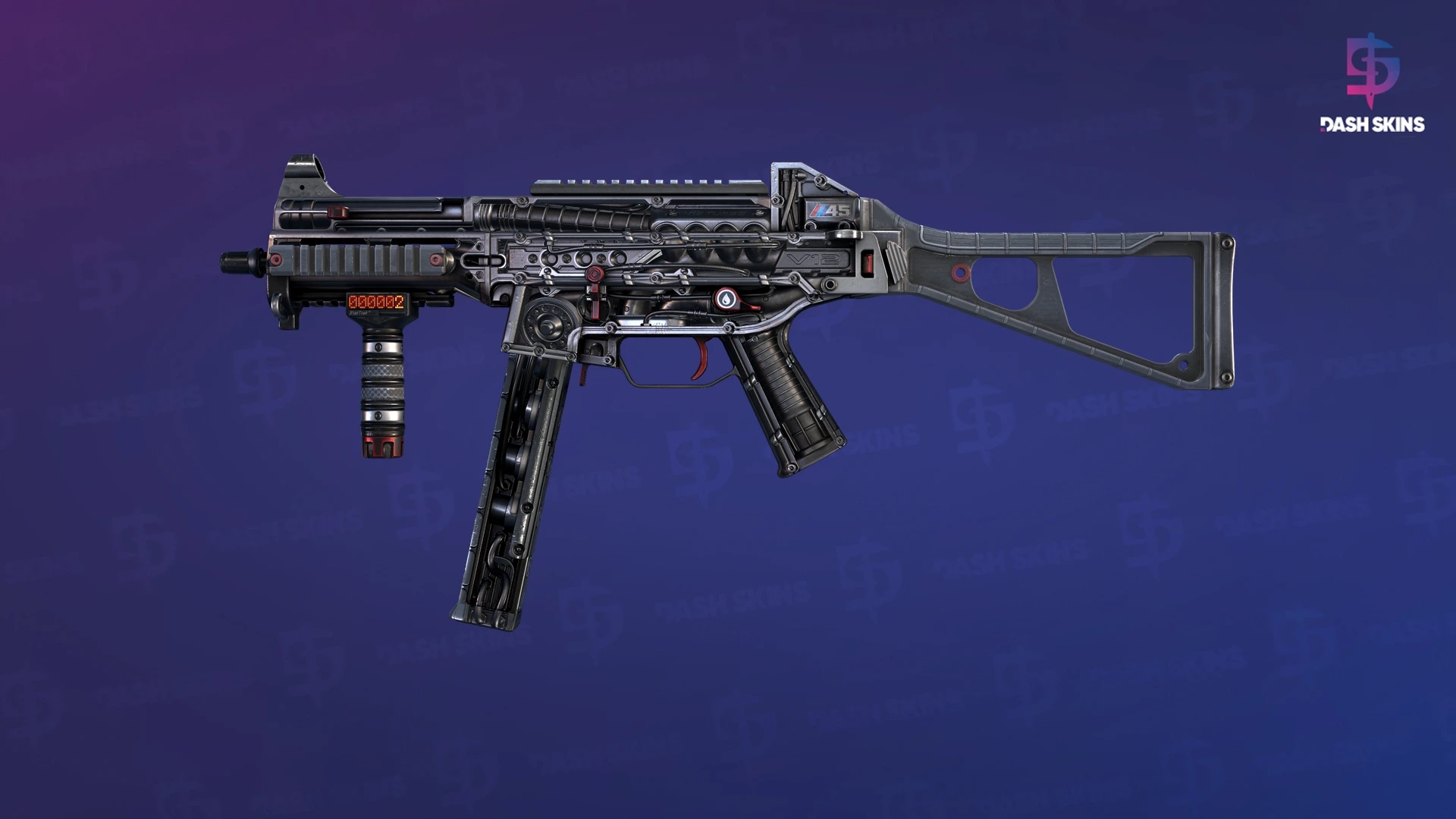 StatTrak™ UMP-45 | Motorized (Minimal Wear) Screenshot Playside