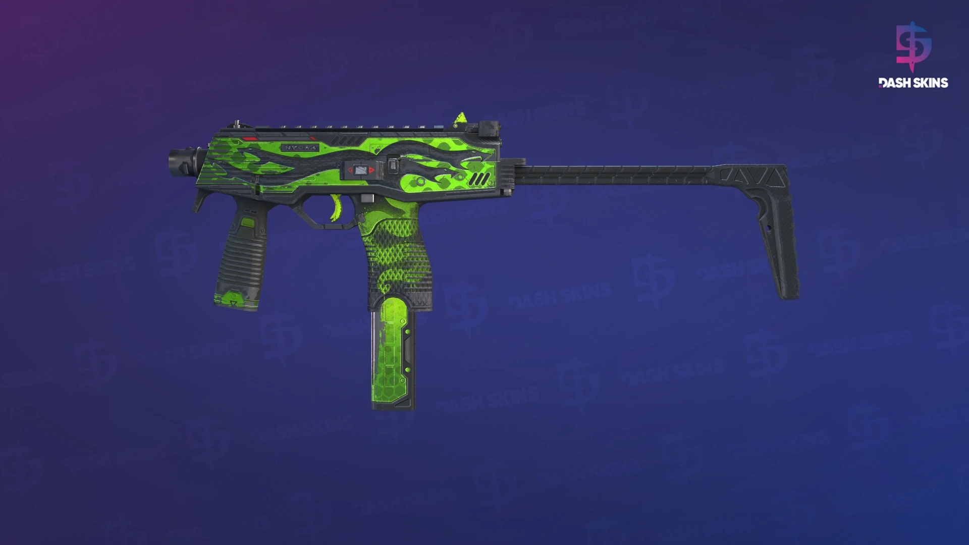 MP9 | Hydra (Battle-Scarred) Screenshot Playside