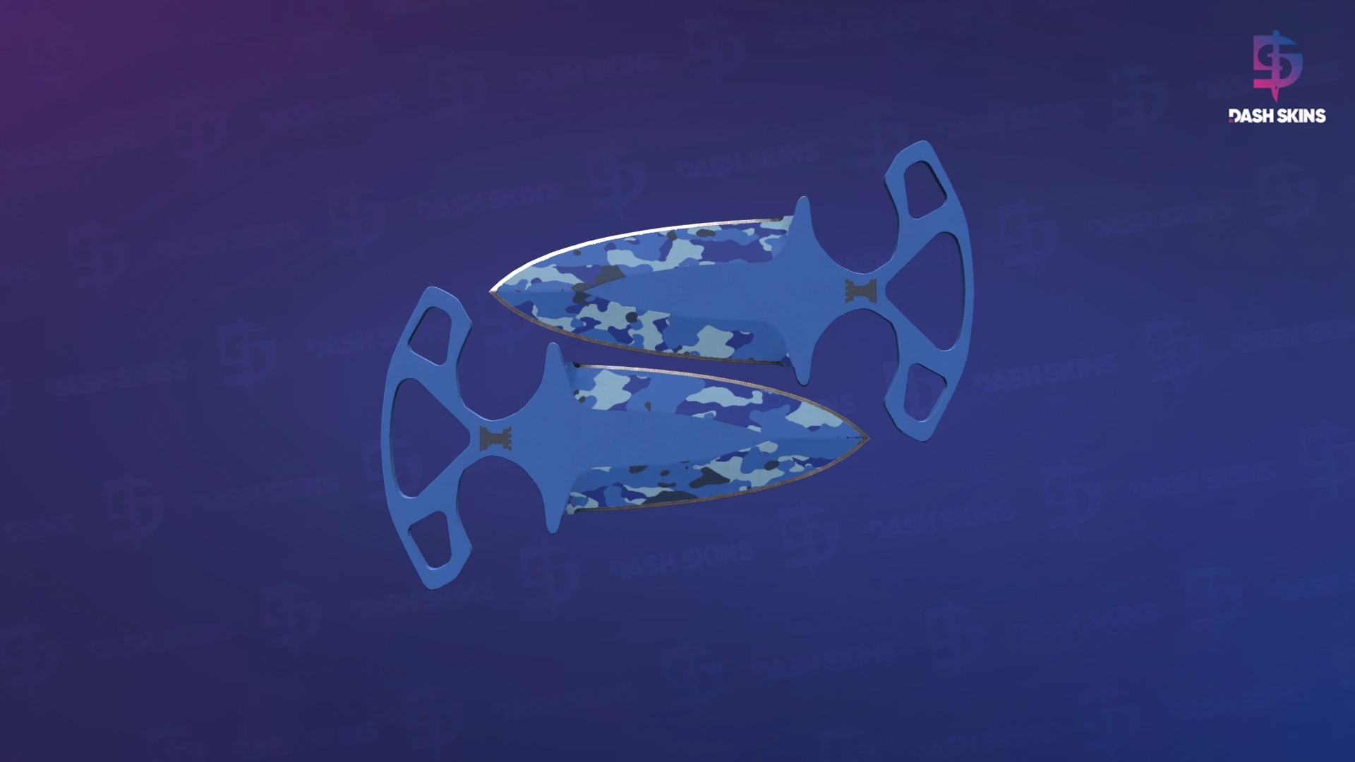 ★ Shadow Daggers | Bright Water (Minimal Wear) Screenshot Playside