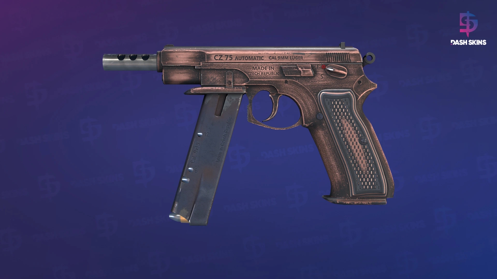 CZ75-Auto | Distressed (Field-Tested) Screenshot Playside