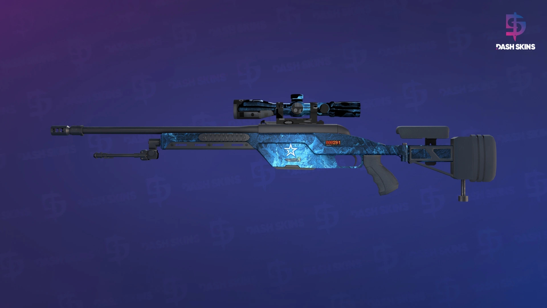 StatTrak™ SSG 08 | Abyss (Factory New) Screenshot Playside