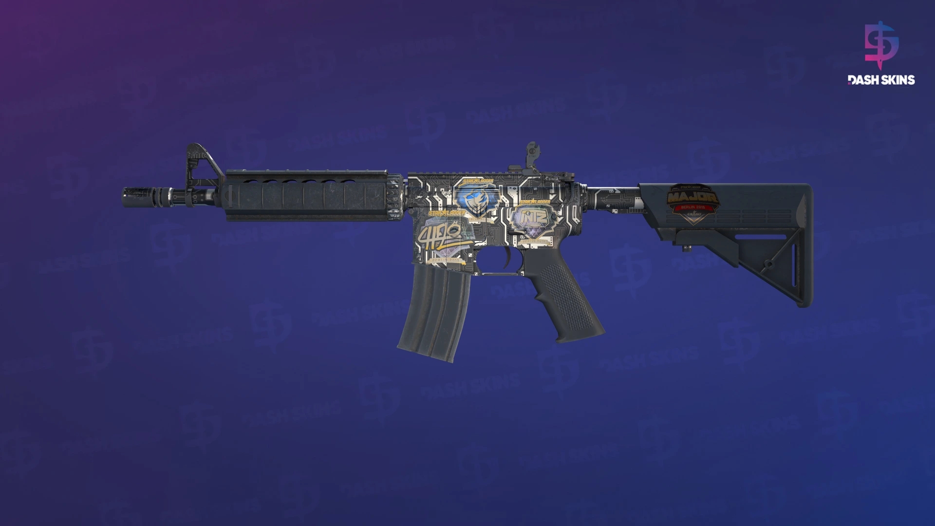 Souvenir M4A4 | Mainframe (Minimal Wear) Screenshot Playside
