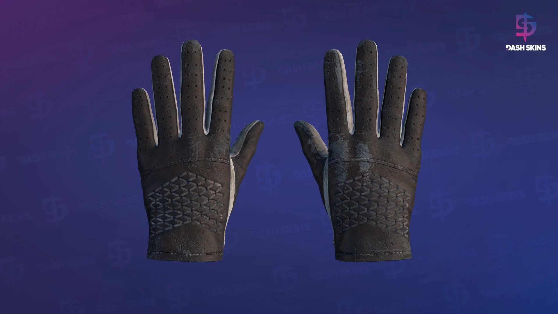 ★ Driver Gloves | Black Tie (Battle-Scarred) Screenshot Playside