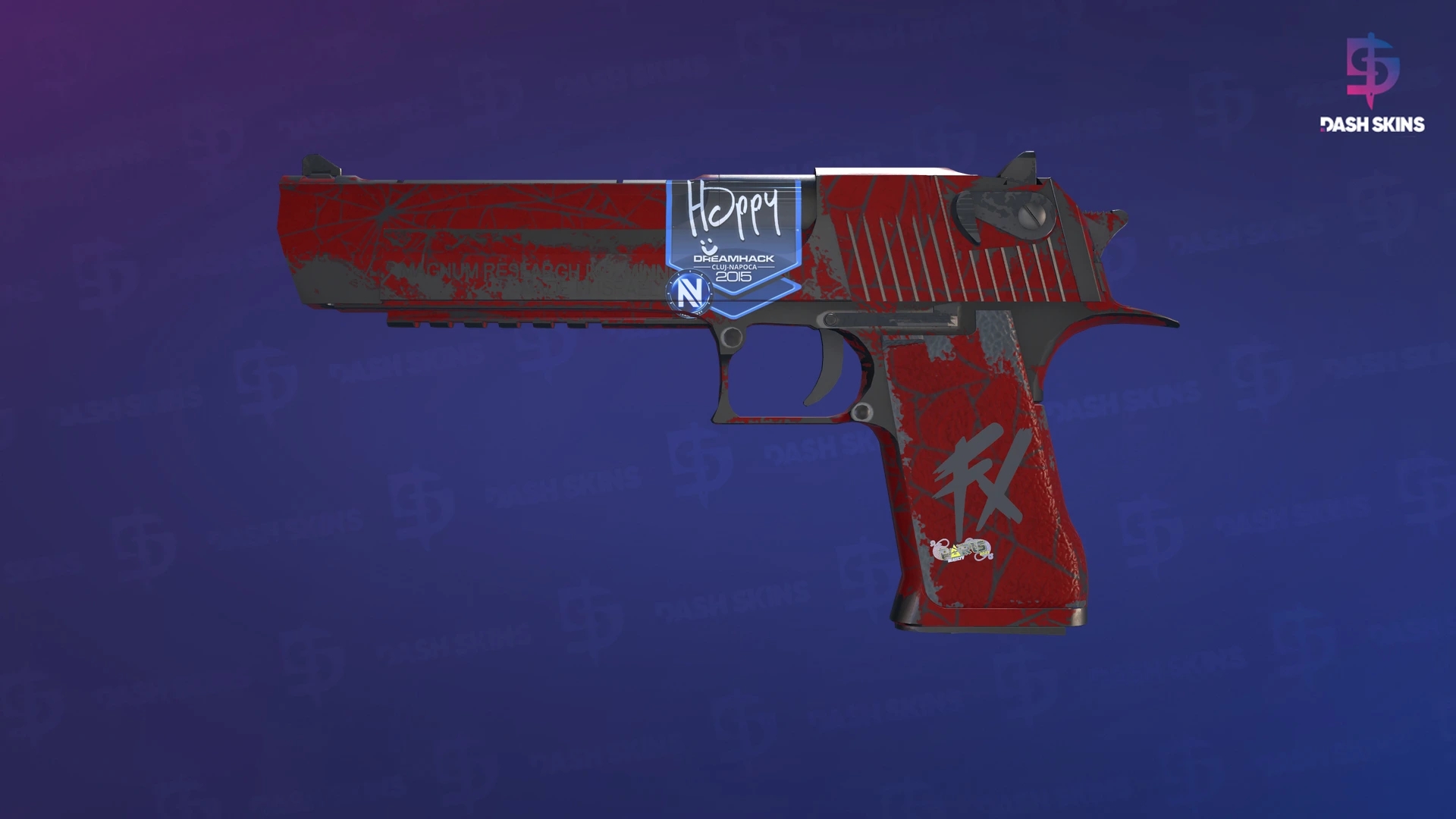 Desert Eagle | Crimson Web (Field-Tested) Screenshot Playside