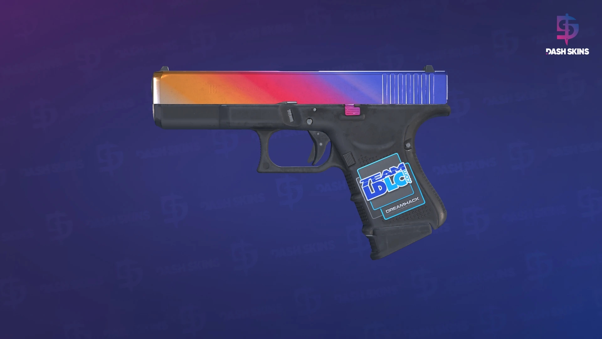 Glock-18 | Fade (Factory New) Screenshot Playside
