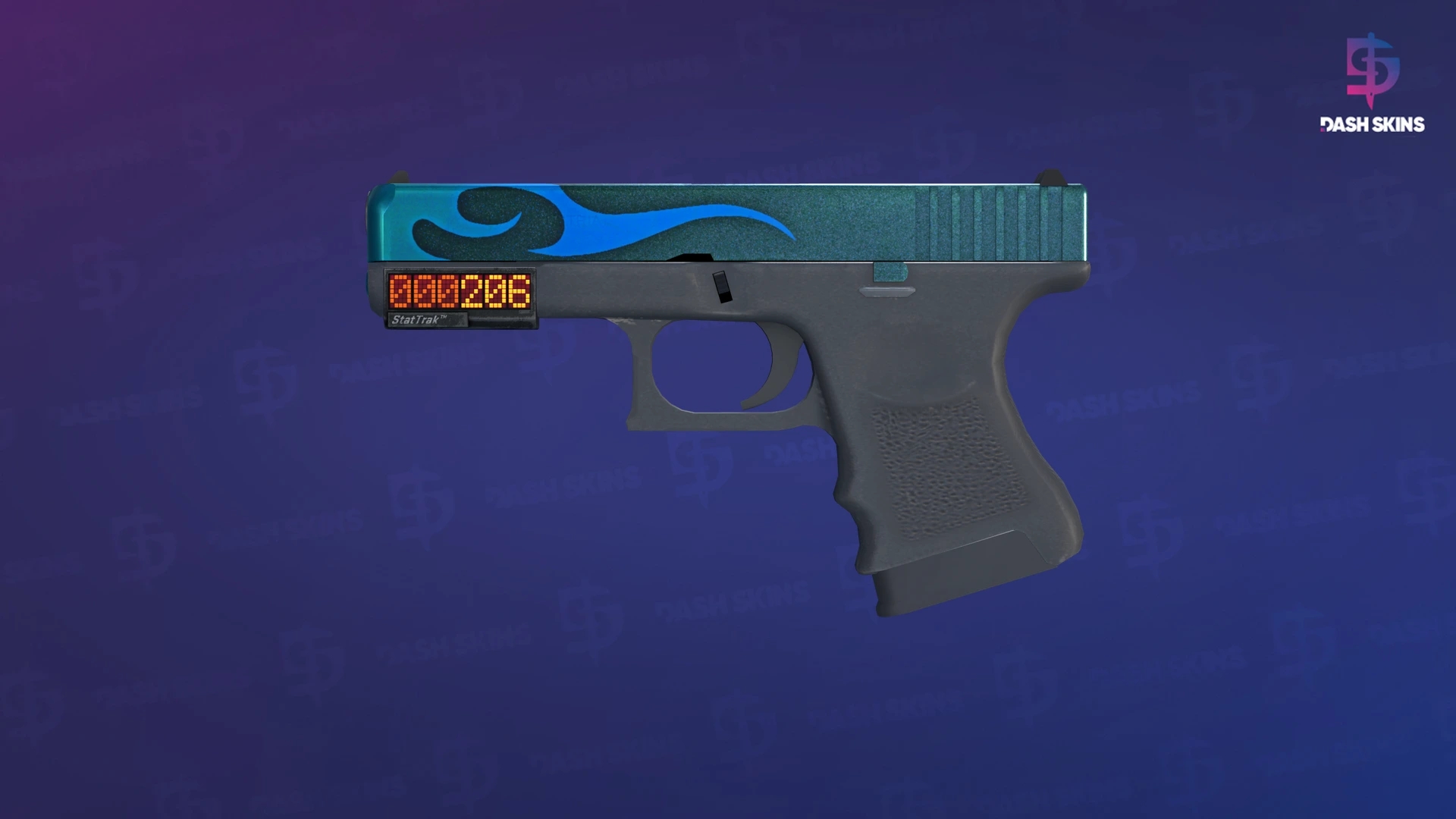 StatTrak™ Glock-18 | Bunsen Burner (Field-Tested) Screenshot Playside