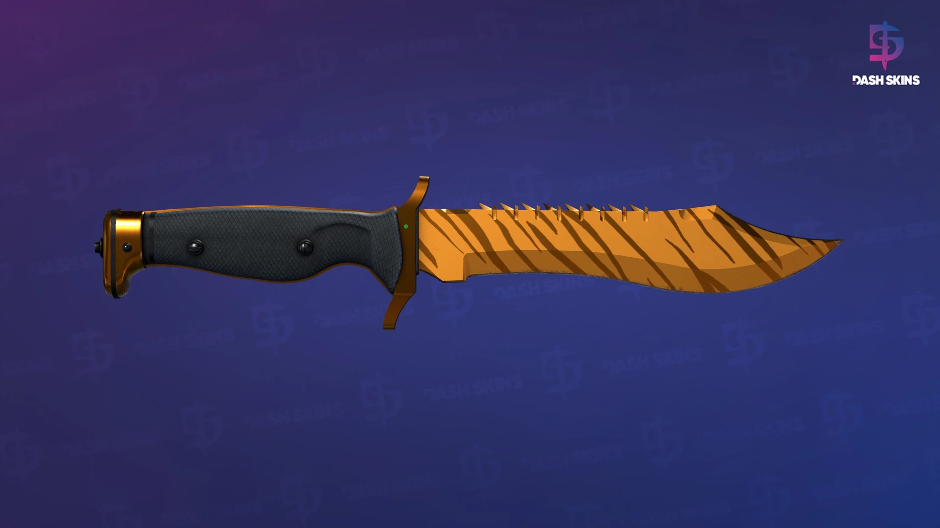 ★ Bowie Knife | Tiger Tooth (Factory New) Screenshot Playside