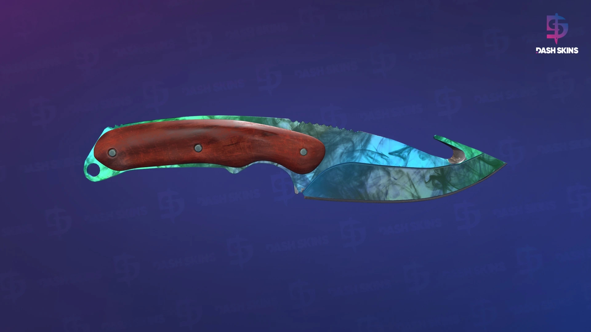 ★ Gut Knife | Gamma Doppler (Factory New) - Phase 3 Screenshot Playside