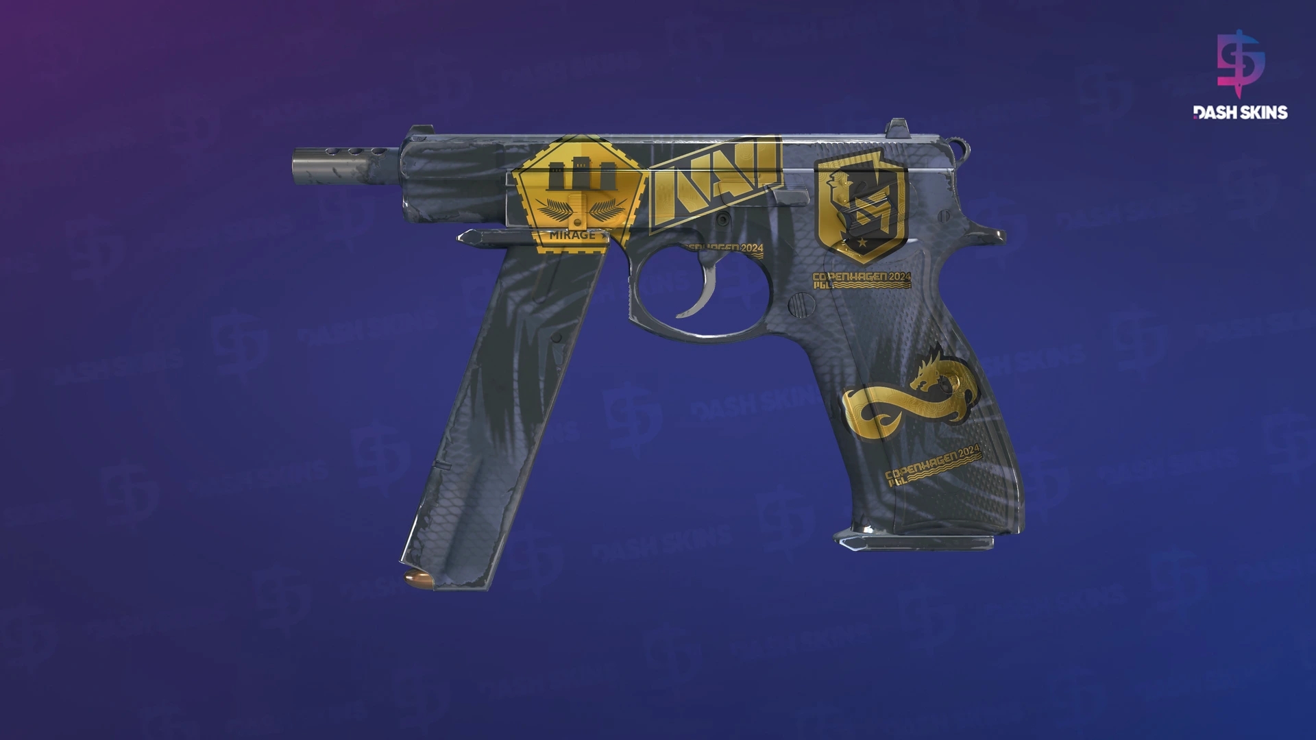 Souvenir CZ75-Auto | Midnight Palm (Field-Tested) Screenshot Playside