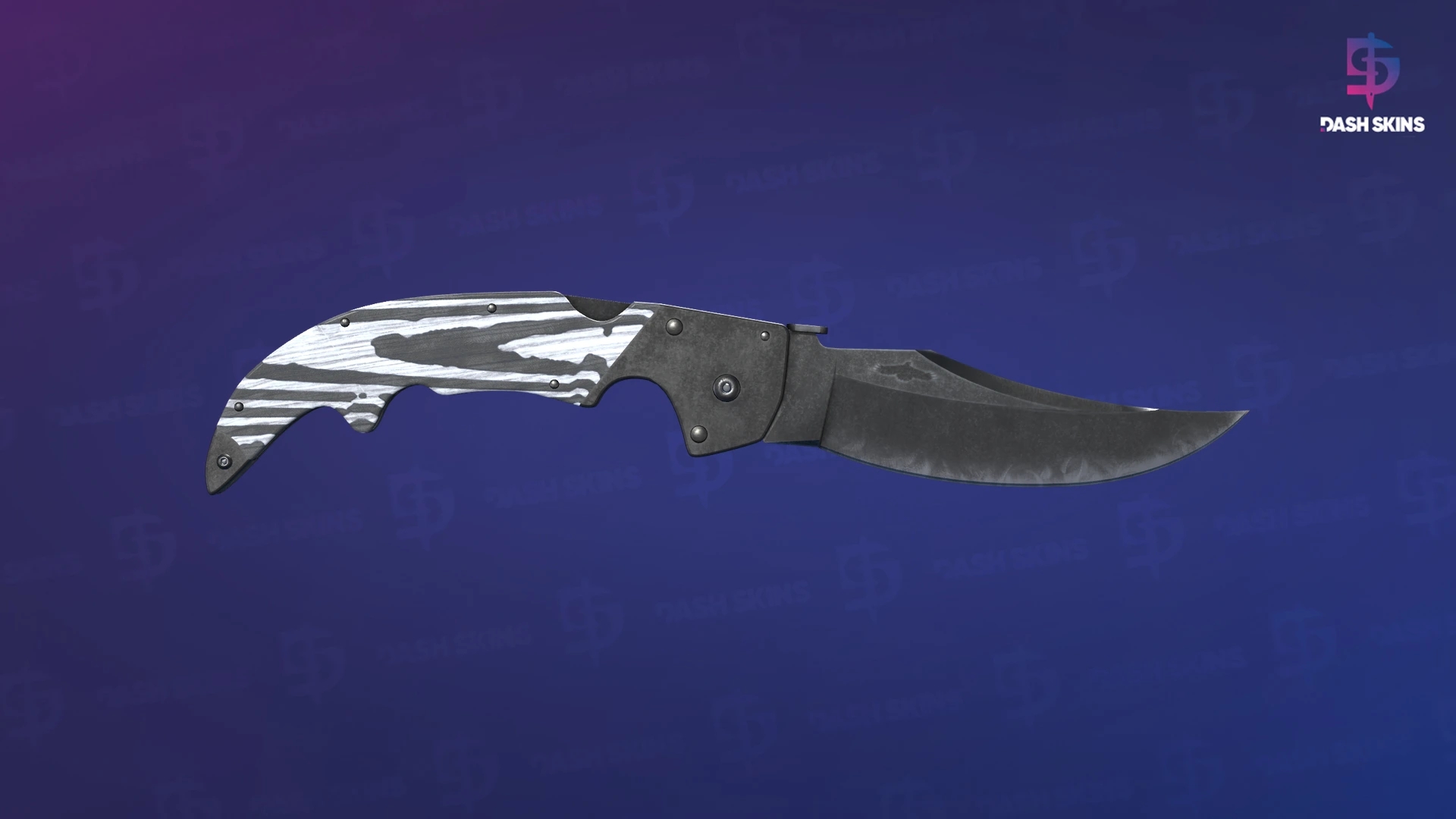 ★ Falchion Knife | Black Laminate (Minimal Wear) Screenshot Playside