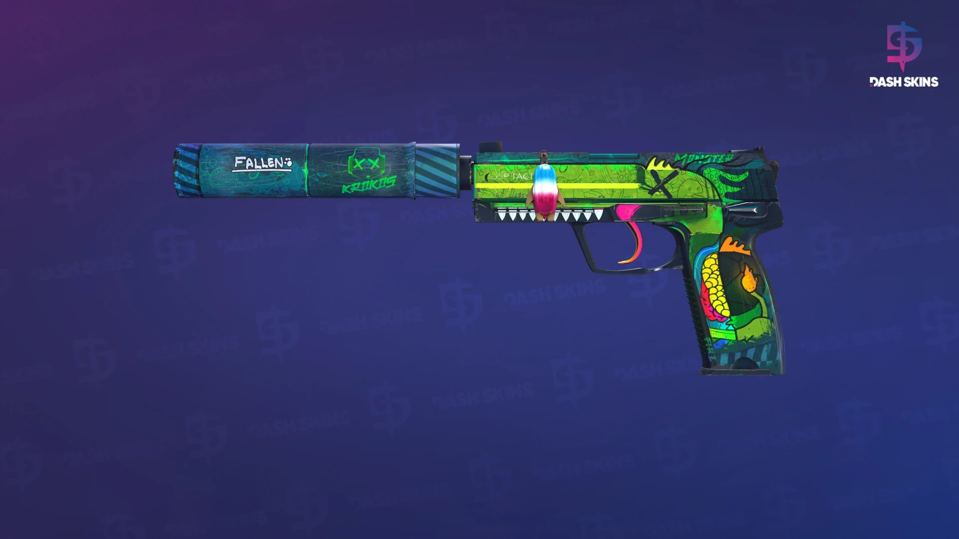 USP-S | Monster Mashup (Minimal Wear) Screenshot Playside
