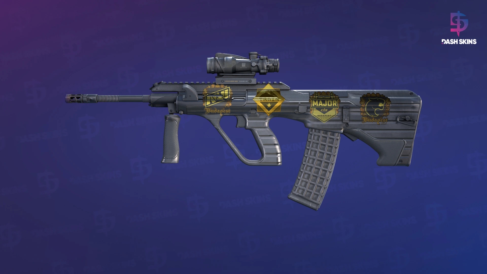 Souvenir AUG | Steel Sentinel (Factory New) Screenshot Playside