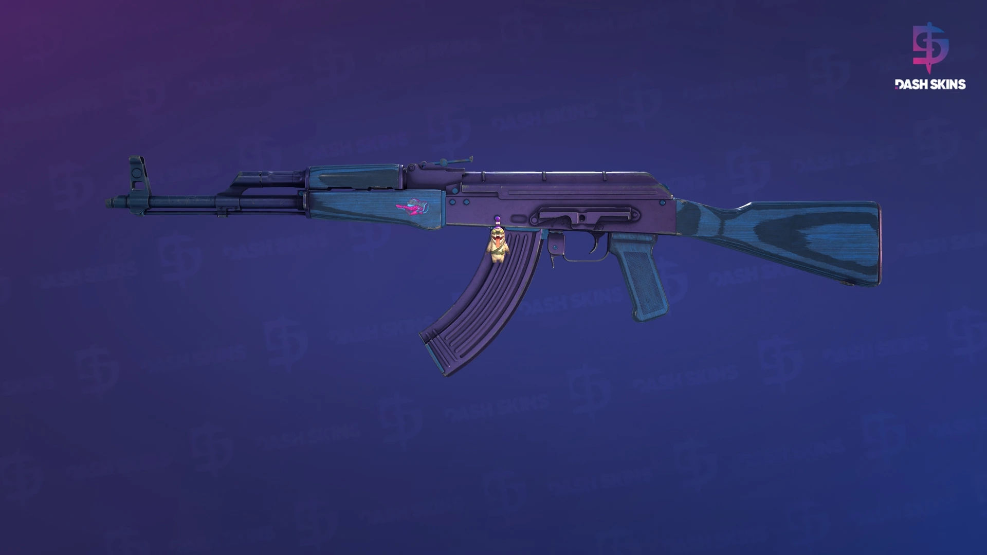 AK-47 | Midnight Laminate (Field-Tested) Screenshot Playside