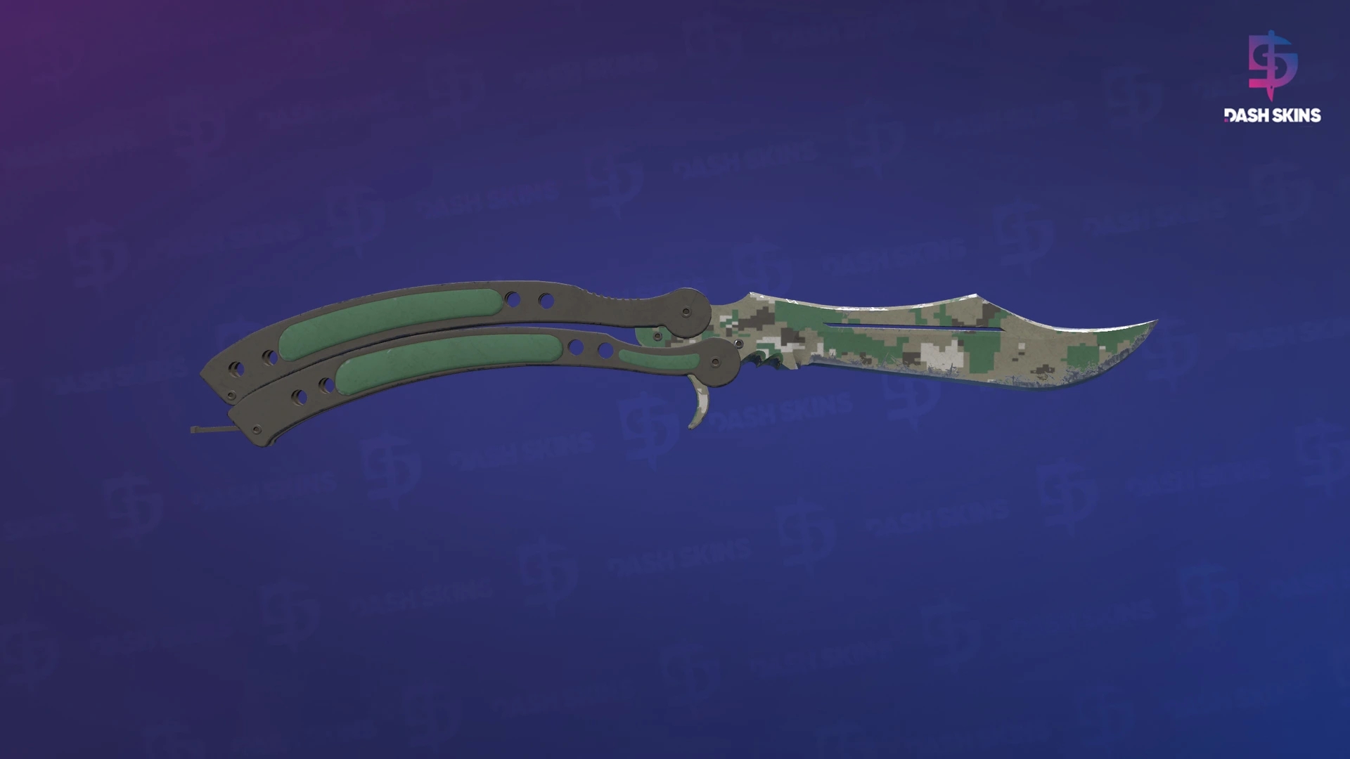 ★ Butterfly Knife | Forest DDPAT (Field-Tested) Screenshot Playside