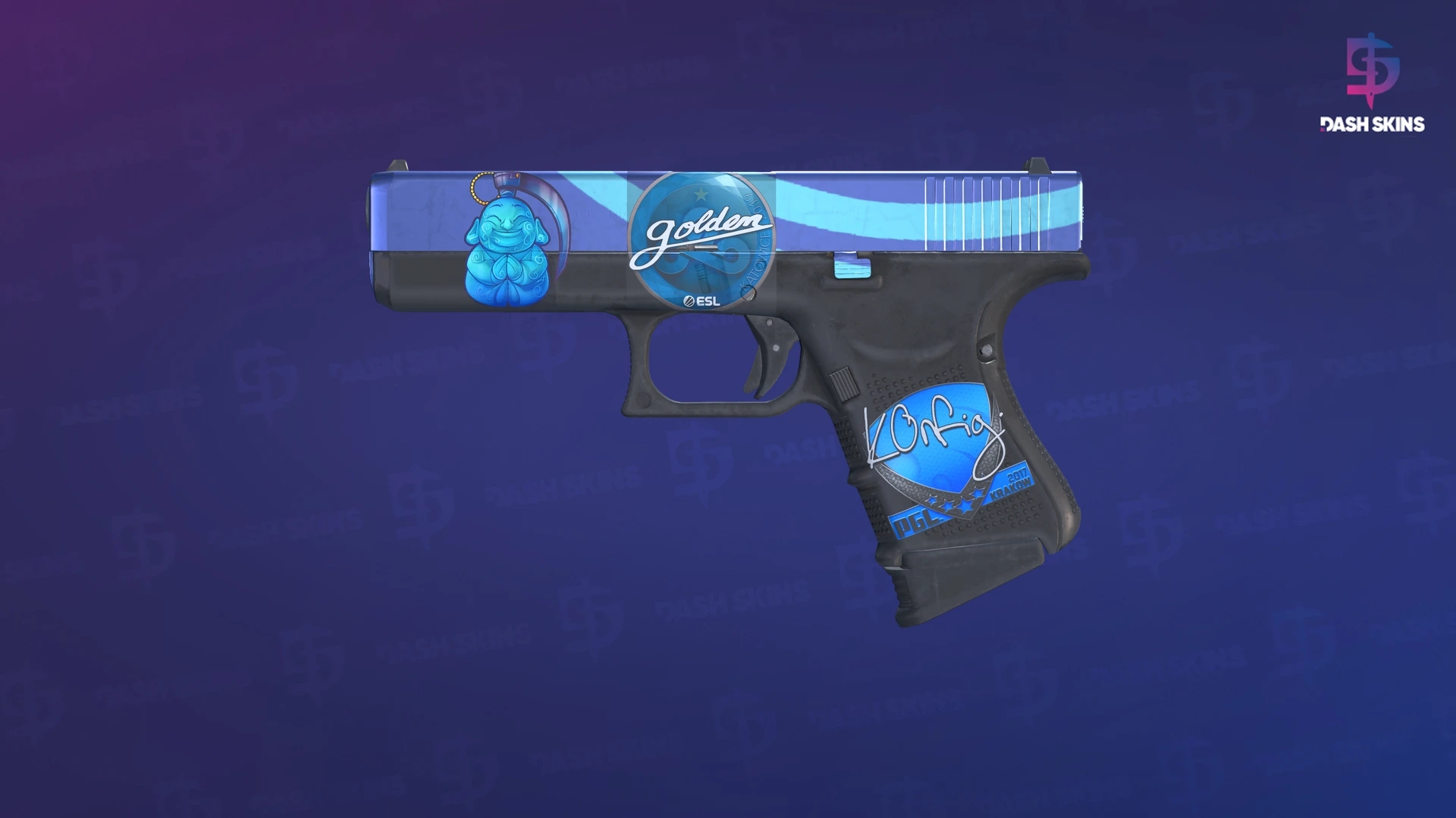 Glock-18 | High Beam (Minimal Wear) Screenshot Playside