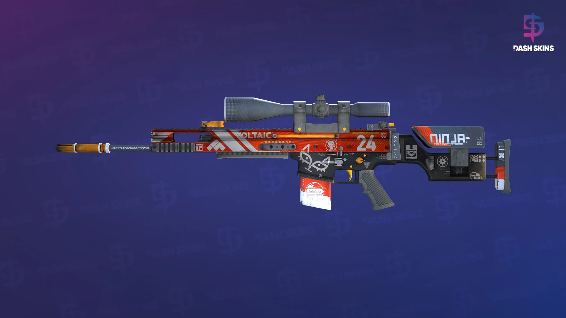 SCAR-20 | Bloodsport (Factory New) Screenshot Playside