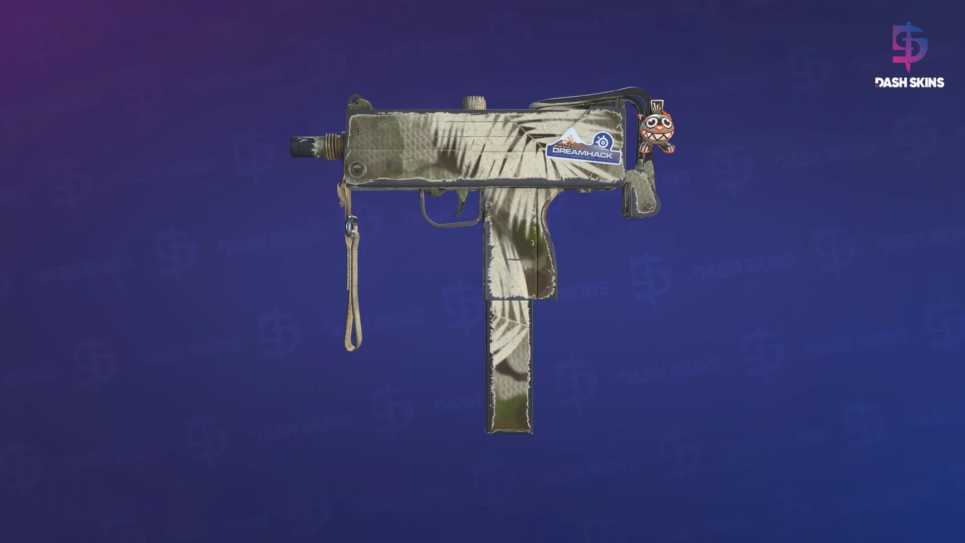Souvenir MAC-10 | Palm (Field-Tested) Screenshot Playside
