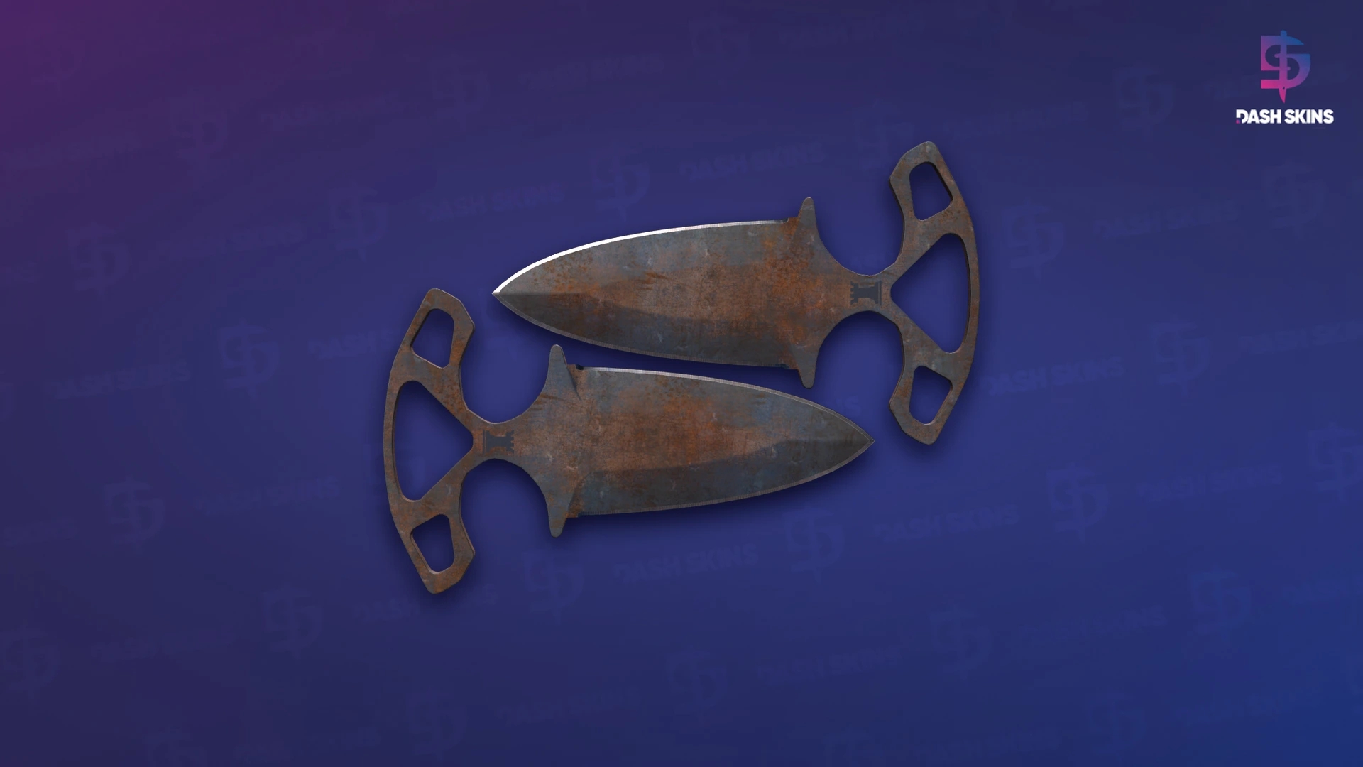 ★ Shadow Daggers | Rust Coat (Battle-Scarred) Screenshot Playside