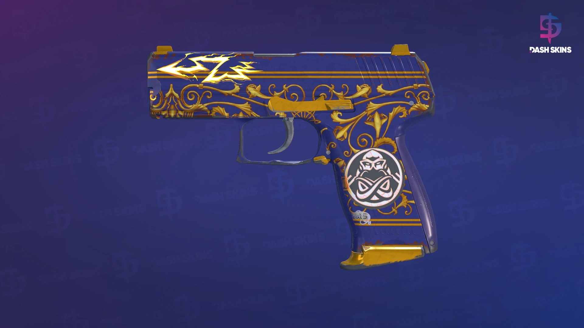 P2000 | Royal Baroque (Minimal Wear) Screenshot Playside