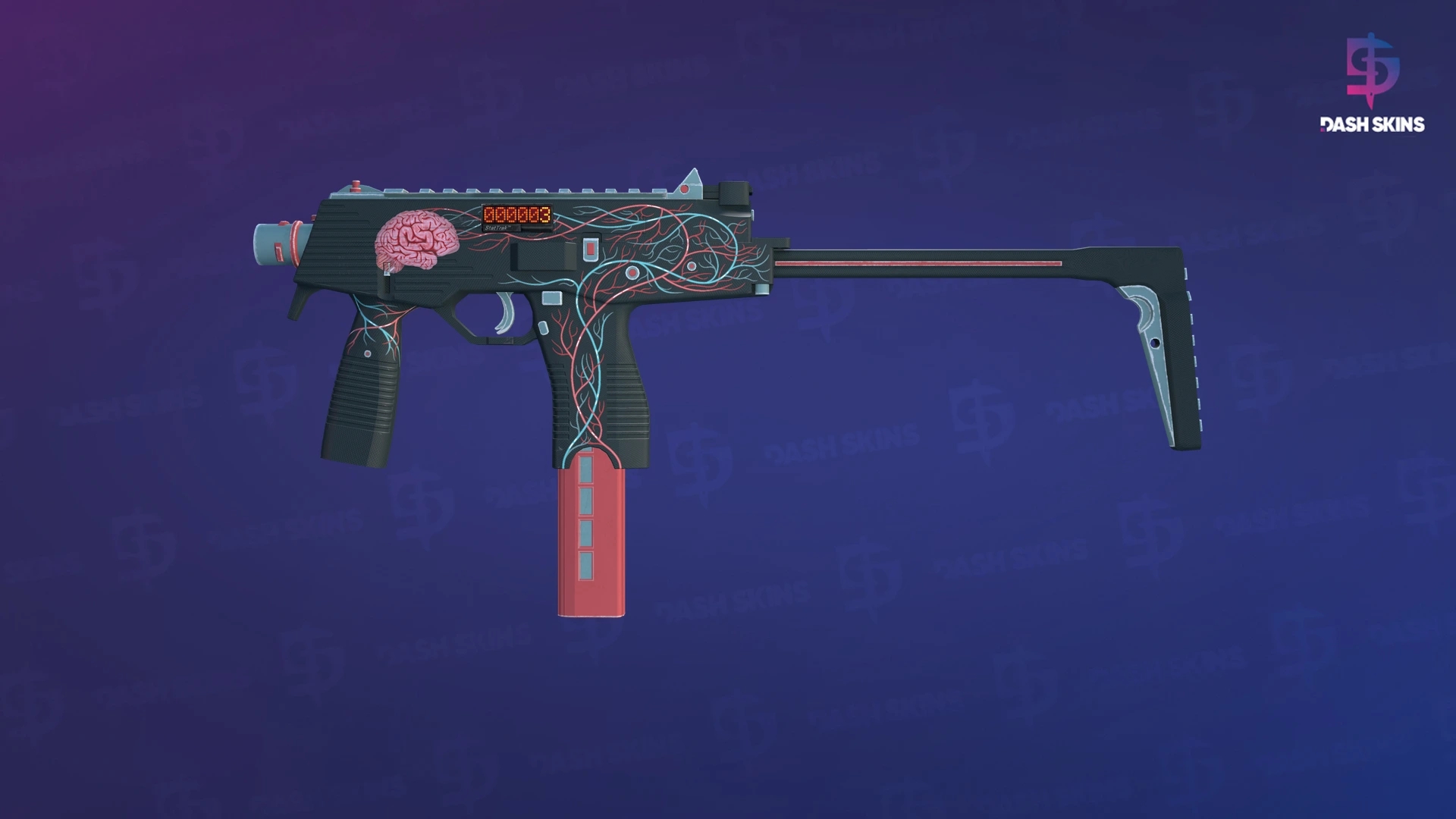 StatTrak™ MP9 | Capillary (Factory New) Screenshot Playside