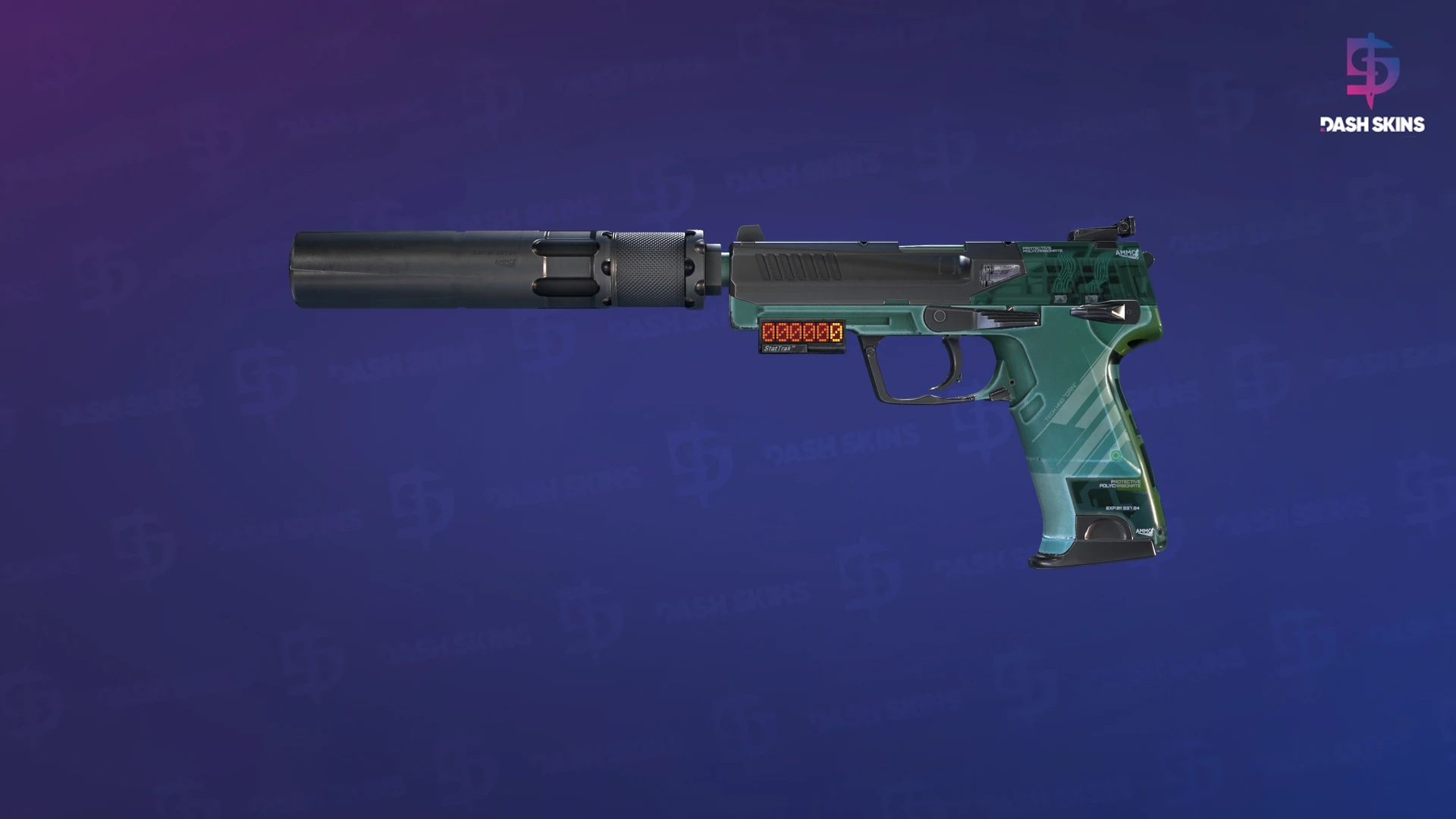 StatTrak™ USP-S | PC-GRN (Minimal Wear) Screenshot Playside
