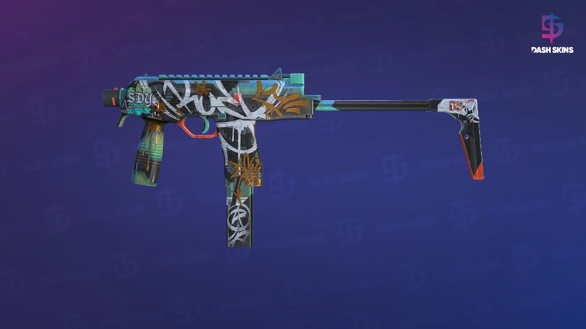 MP9 | Urban Sovereign (Field-Tested) Screenshot Playside