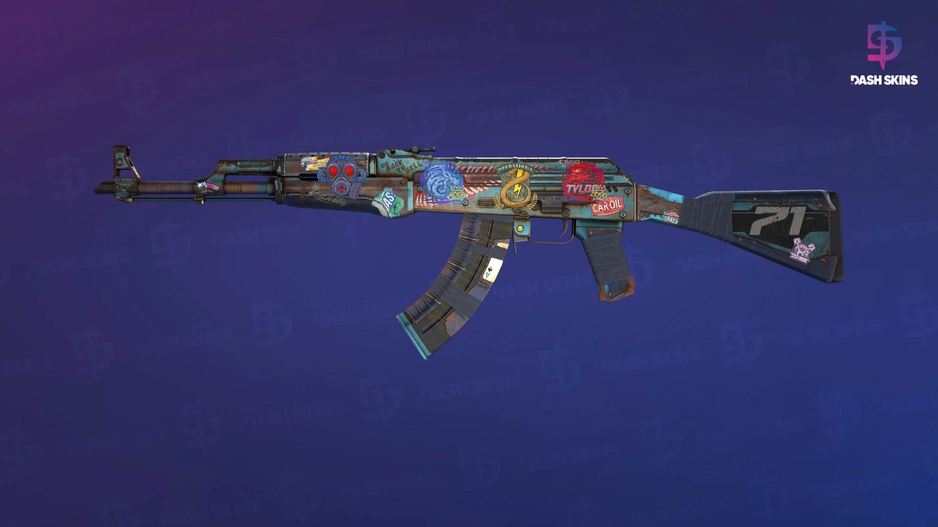 AK-47 | Rat Rod (Minimal Wear) Screenshot Playside
