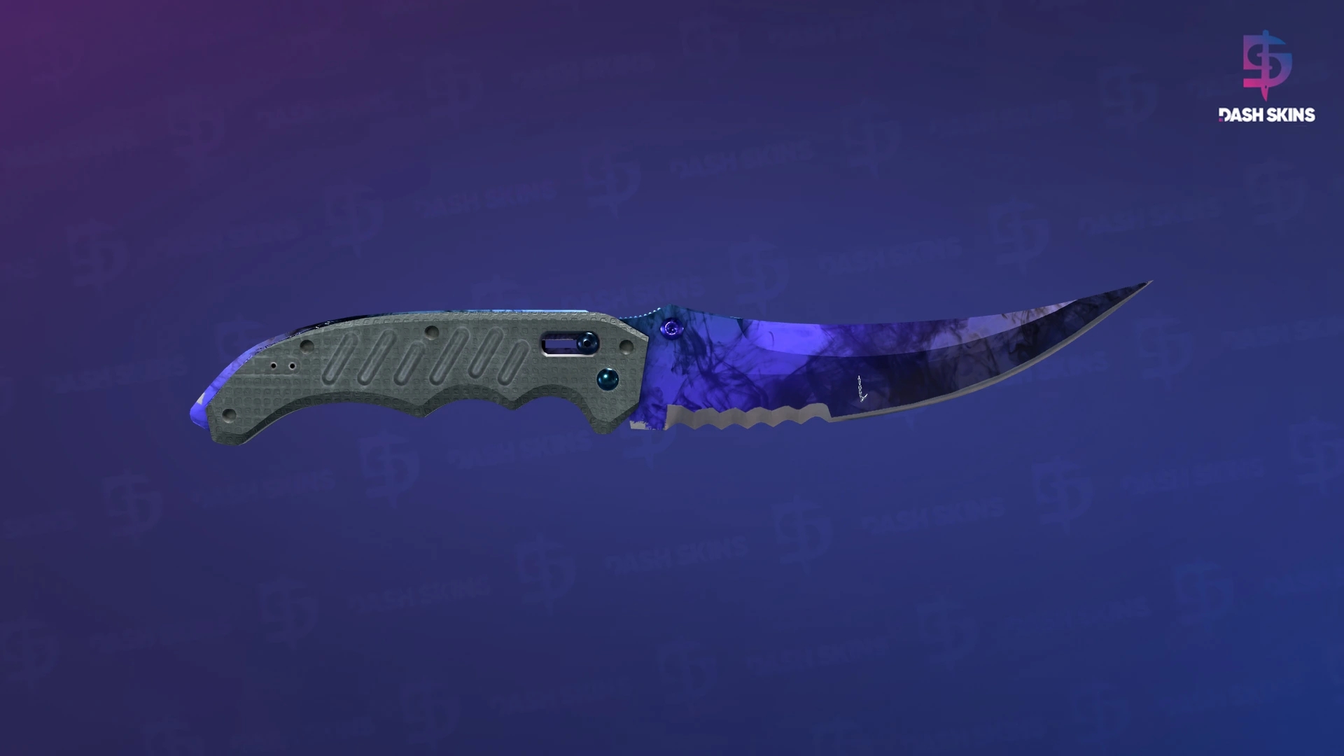 ★ StatTrak™ Flip Knife | Doppler (Factory New) - Phase 3 Screenshot Playside