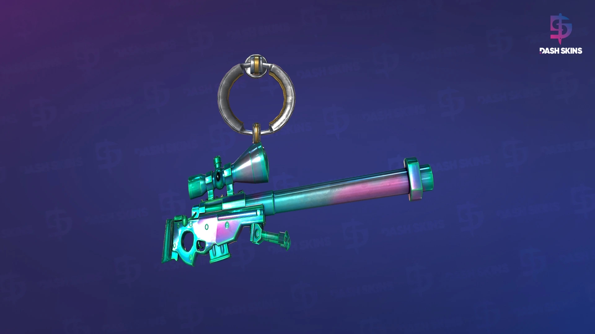 Charm | Titeenium AWP Screenshot Playside