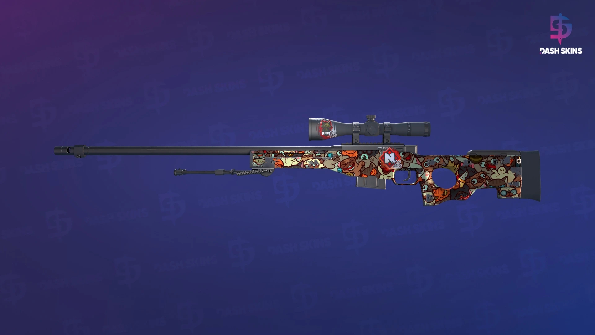 AWP | PAW (Field-Tested) Screenshot Playside