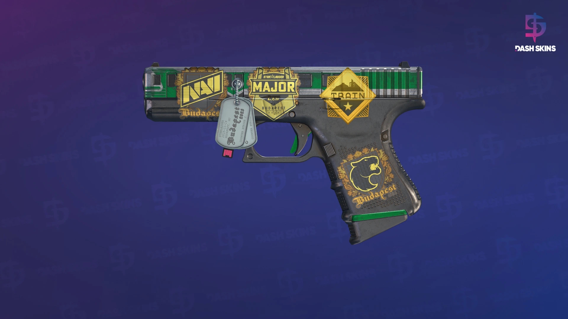 Souvenir Glock-18 | Green Line (Field-Tested) Screenshot Playside