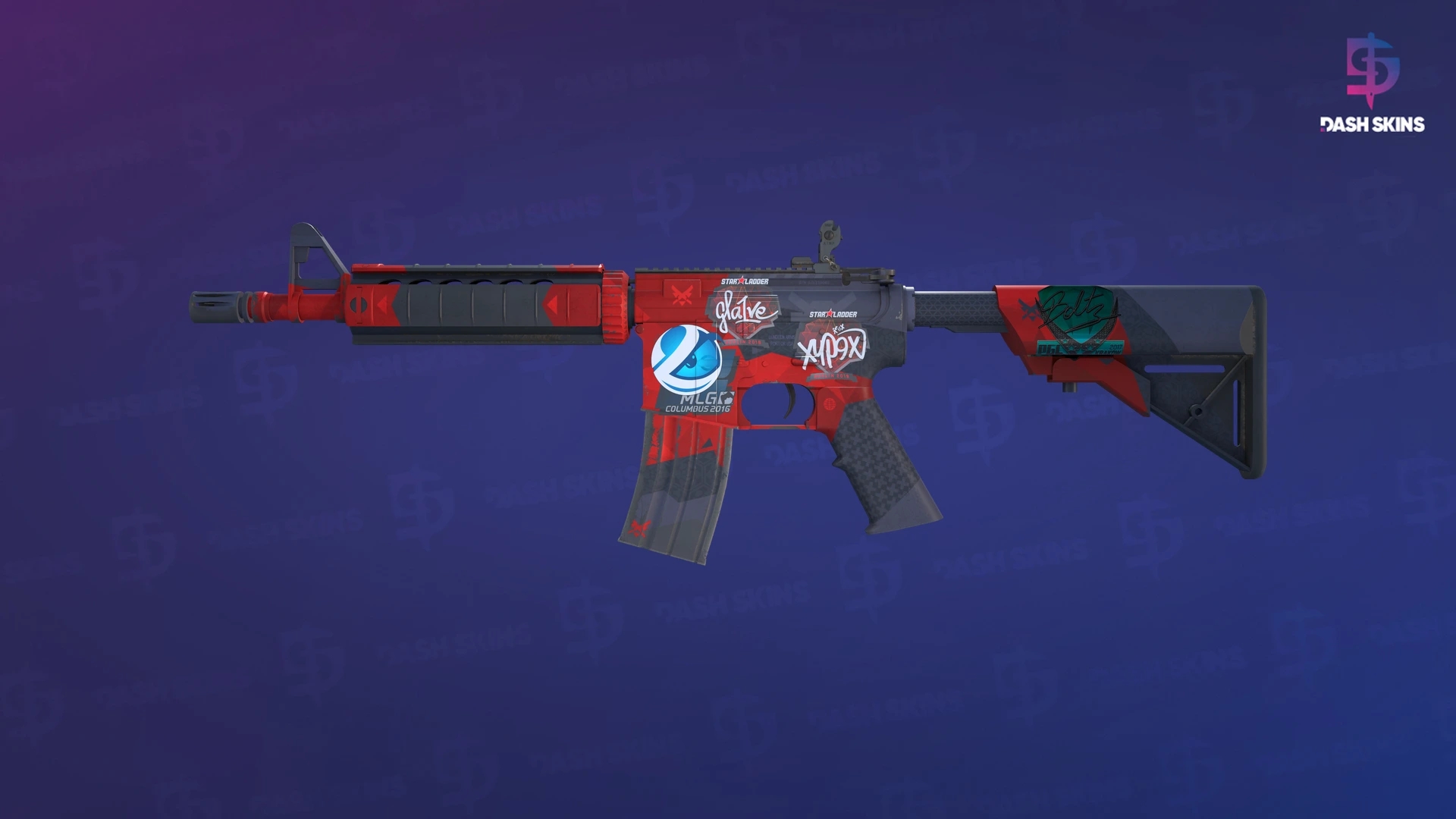 M4A4 | Evil Daimyo (Field-Tested) Screenshot Playside