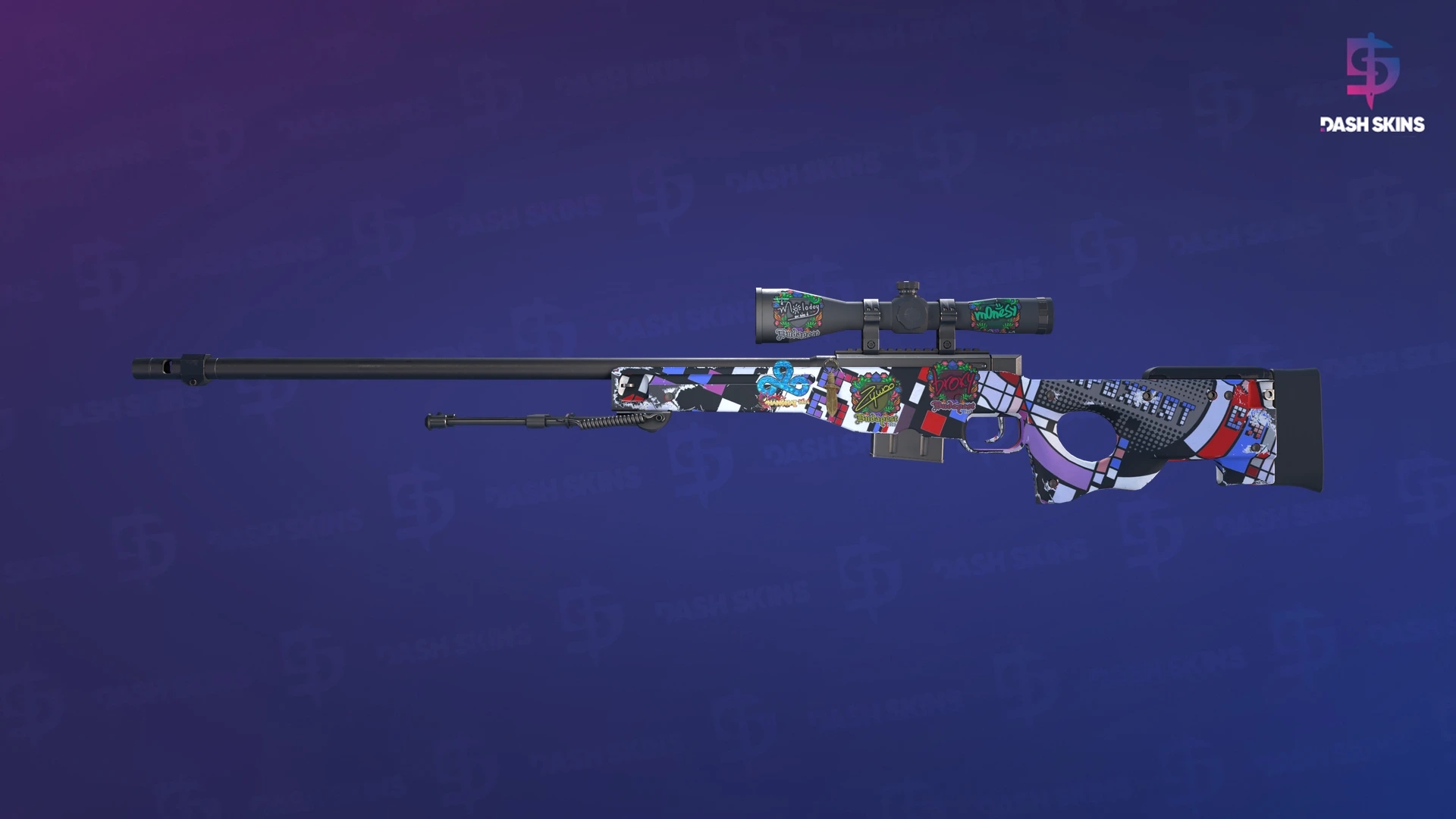 AWP | POP AWP (Minimal Wear) Screenshot Playside