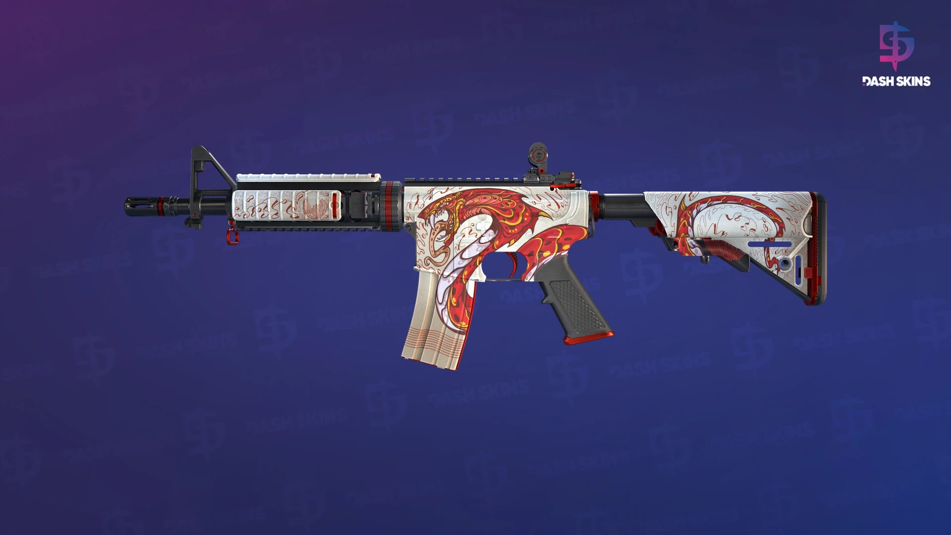 M4A4 | Falak (Minimal Wear) Screenshot Playside