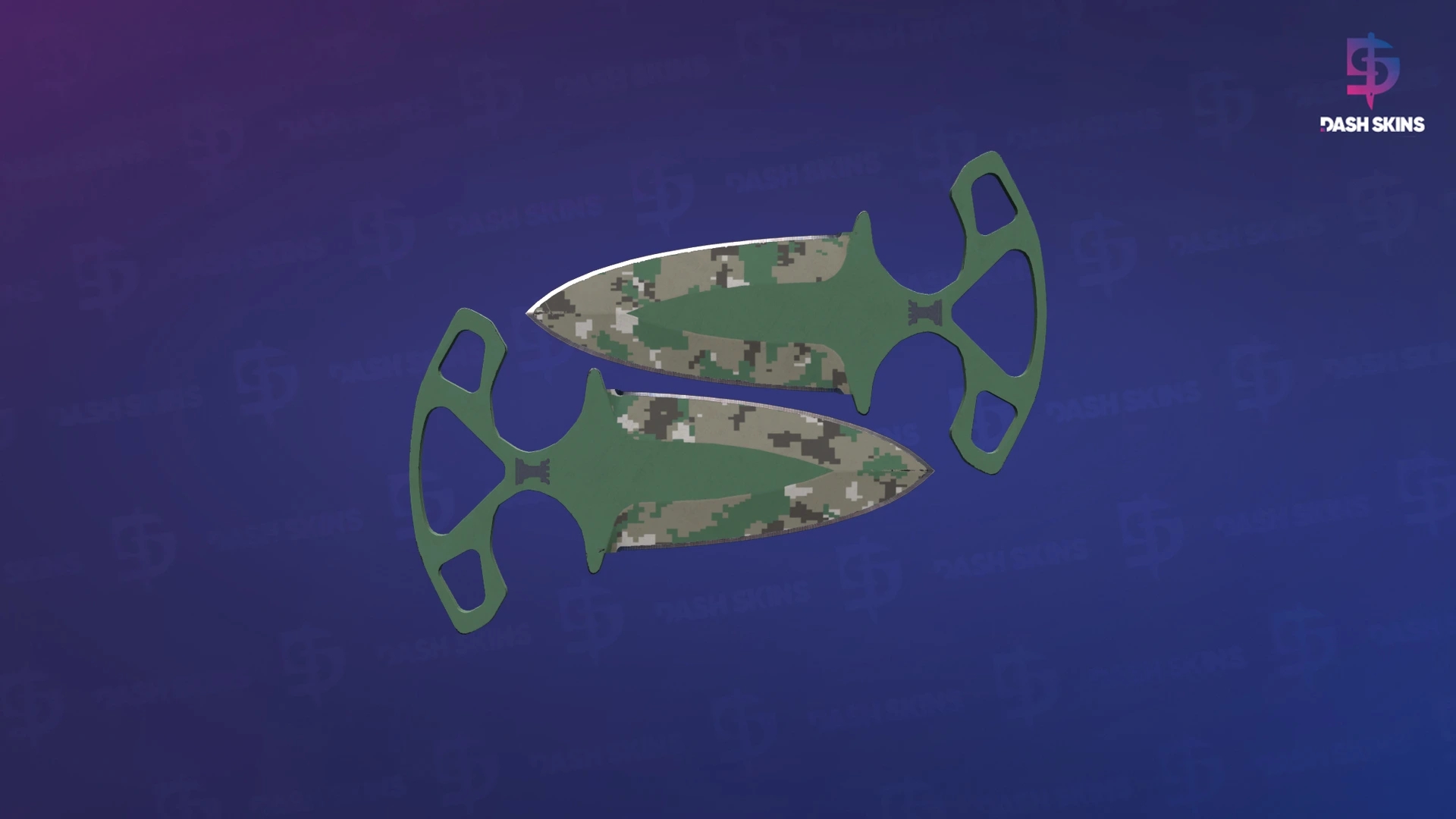★ Shadow Daggers | Forest DDPAT (Field-Tested) Screenshot Playside