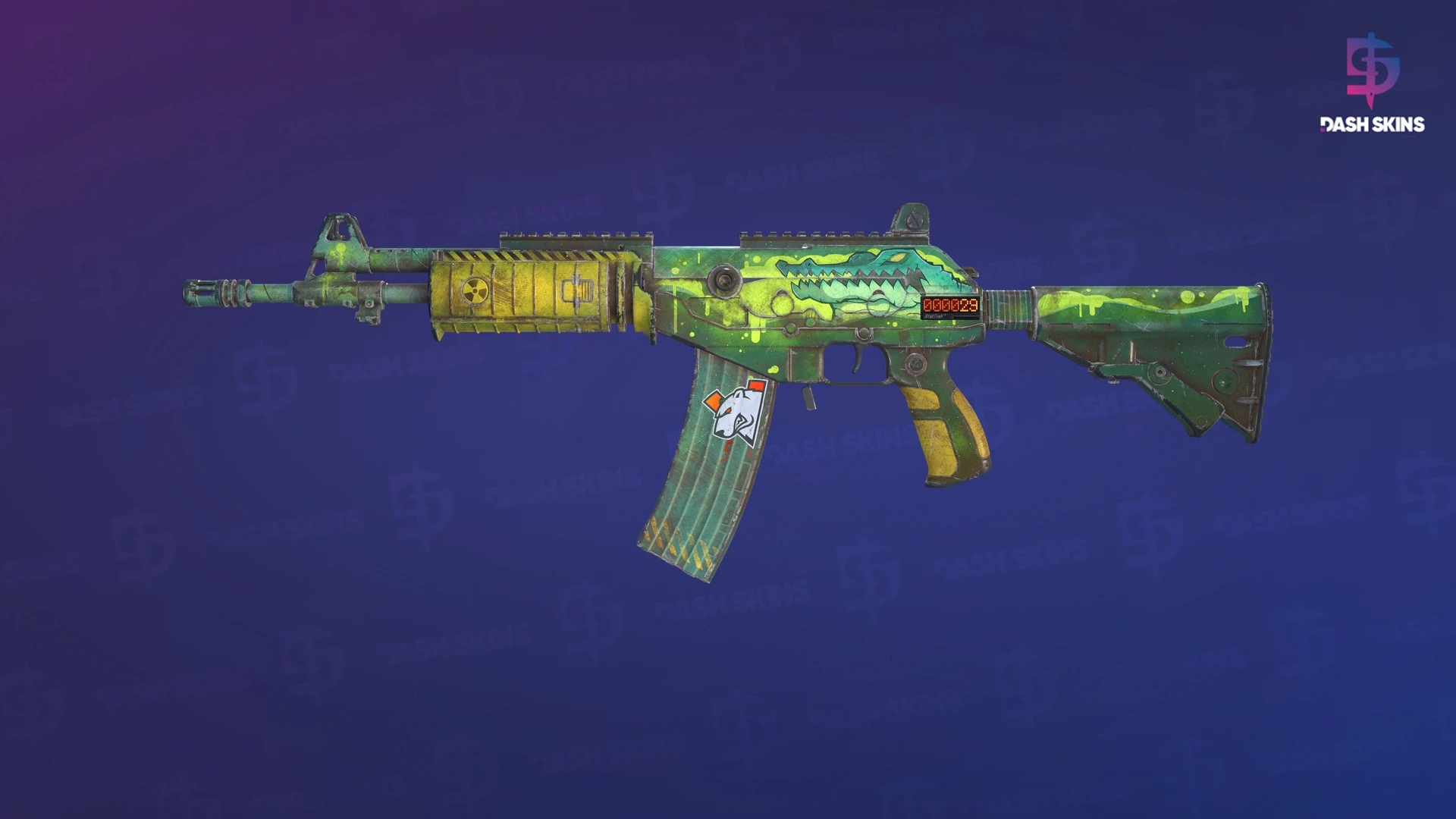 StatTrak™ Galil AR | Galigator (Well-Worn) Screenshot Playside