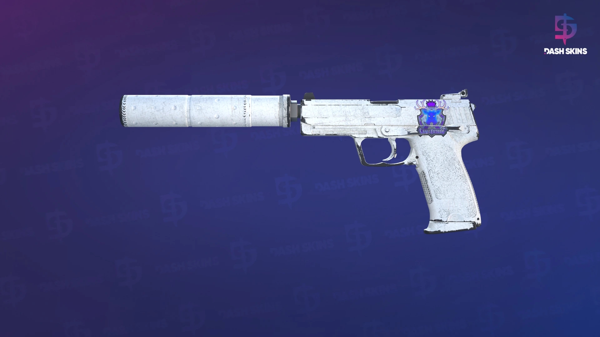 USP-S | Whiteout (Field-Tested) Screenshot Playside